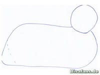 Zeichenkurs Bissbark - Schritt 1