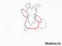 Zeichenkurs Botogel - Schritt 7