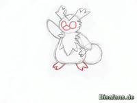 Zeichenkurs Botogel - Schritt 9