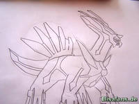 Zeichenkurs Dialga - Schritt 12