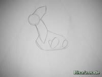 Zeichenkurs Dialga - Schritt 1