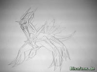 Zeichenkurs Dialga - Schritt 7