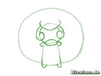 Zeichenkurs Elfun - Schritt 2