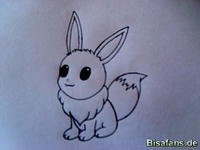 Zeichenkurs Evoli - Schritt 4