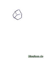 Zeichenkurs Frosdedje - Schritt 1