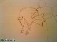 Zeichenkurs Garados - Schritt 3