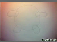 Zeichenkurs Gengar - Schritt 1