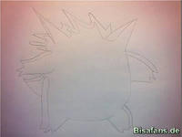 Zeichenkurs Gengar - Schritt 3