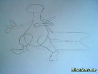 Zeichenkurs Gewaldro - Schritt 1