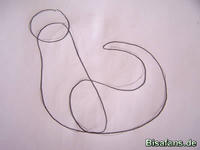 Zeichenkurs Giratina - Schritt 1