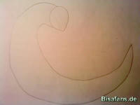 Zeichenkurs Giratina - Schritt 1