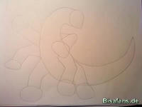 Zeichenkurs Giratina - Schritt 2