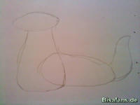 Zeichenkurs Giratina - Schritt 1