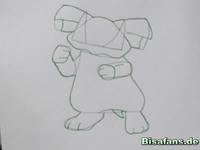 Zeichenkurs Granbull - Schritt 4