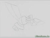 Zeichenkurs Grypheldis - Schritt 2