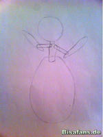 Zeichenkurs Mega-Guardevoir - Schritt 3