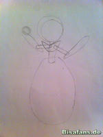 Zeichenkurs Mega-Guardevoir - Schritt 4