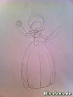 Zeichenkurs Mega-Guardevoir - Schritt 6