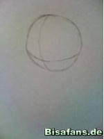 Zeichenkurs Guardevoir - Schritt 1