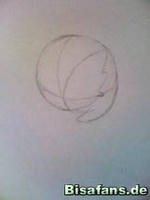 Zeichenkurs Guardevoir - Schritt 2