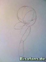 Zeichenkurs Guardevoir - Schritt 3