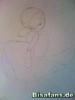 Zeichenkurs Guardevoir - Schritt 4