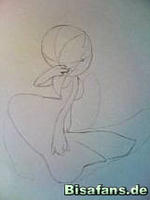 Zeichenkurs Guardevoir - Schritt 6