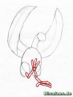 Zeichenkurs Ho-Oh - Schritt 6