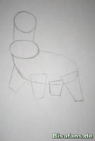 Zeichenkurs Hundemon - Schritt 4