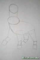 Zeichenkurs Hundemon - Schritt 6