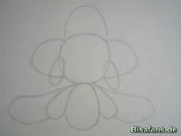 Zeichenkurs Jirachi - Schritt 2