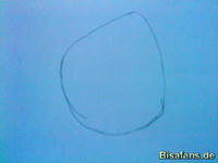 Zeichenkurs Kaumalat - Schritt 1