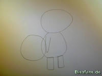 Zeichenkurs Kecleon - Schritt 2