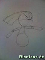 Zeichenkurs Kirlia - Schritt 4