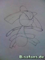 Zeichenkurs Kirlia - Schritt 6