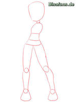 Zeichenkurs Kotone - Schritt 1