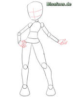 Zeichenkurs Kotone - Schritt 3