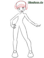 Zeichenkurs Kotone - Schritt 7