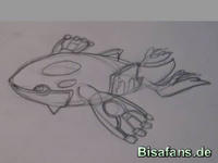 Zeichenkurs Kyogre - Schritt 6