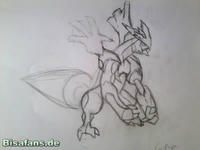 Zeichenkurs Kyurem - Schritt 5