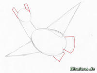 Zeichenkurs Latios - Schritt 3