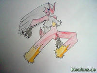 Zeichenkurs Lohgock - Schritt 13