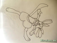 Zeichenkurs Lucario - Schritt 9