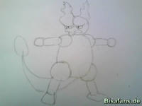 Zeichenkurs Magmar - Schritt 3