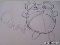 Zeichenkurs Marill - Schritt 3