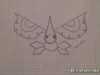 Zeichenkurs Maskeregen - Schritt 4