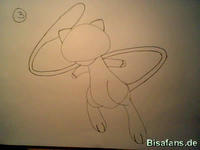 Zeichenkurs Mew - Schritt 3