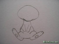 Zeichenkurs Mew - Schritt 5