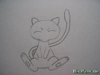 Zeichenkurs Mew - Schritt 7
