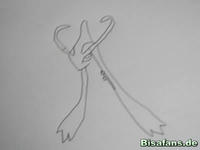 Zeichenkurs Milotic - Schritt 2